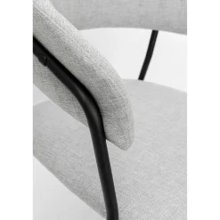 KARE Design Chaise A. Acc. Belle Gris Clair (2/Set) Best