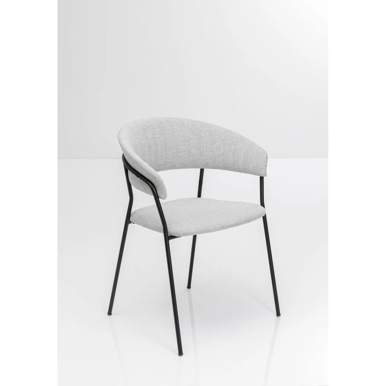 KARE Design Chaise A. Acc. Belle Gris Clair (2/Set) Best