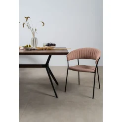 KARE Design Chaise A. Acc. Belle Rose (2/Set) New
