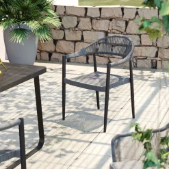 KARE Design Chaise A. Acc. Palma Gris New