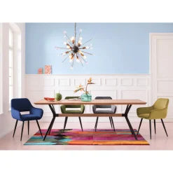 KARE Design Chaise A. Acc. San Francisco Vert Fonce