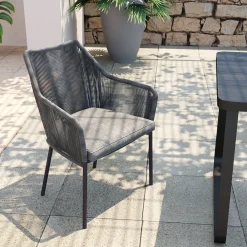 KARE Design Chaise A. Acc.Wave Gris Hot