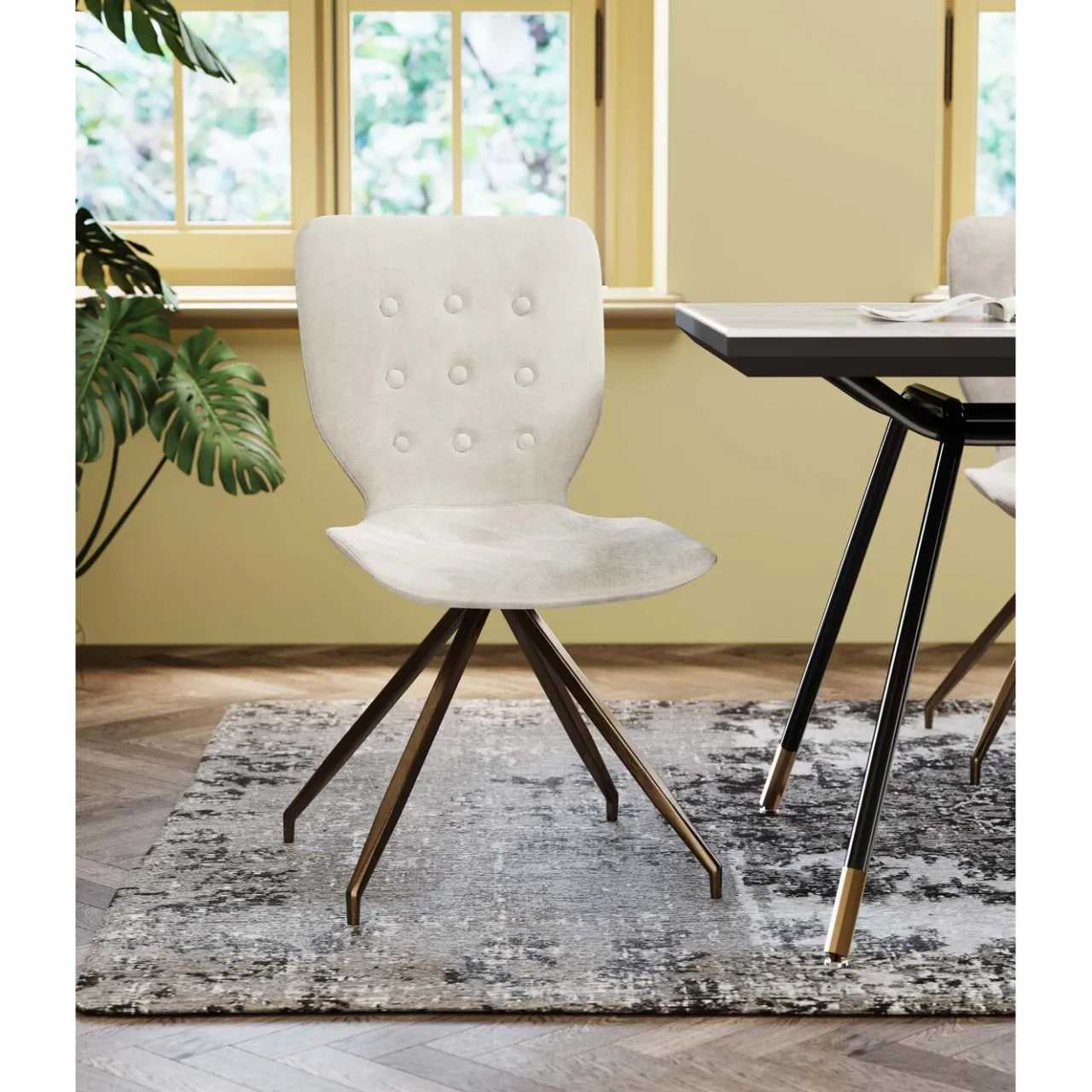 KARE Design Chaise Butterfly Creme Discount