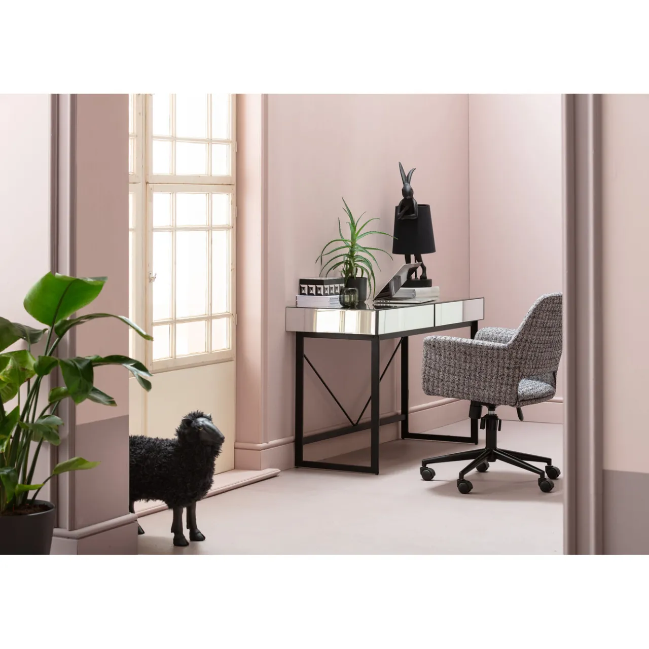 KARE Design Chaise De Bureau Marianne Gris Clearance
