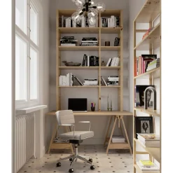 KARE Design Chaise De Bureau Pivotante Dottore Gris Online