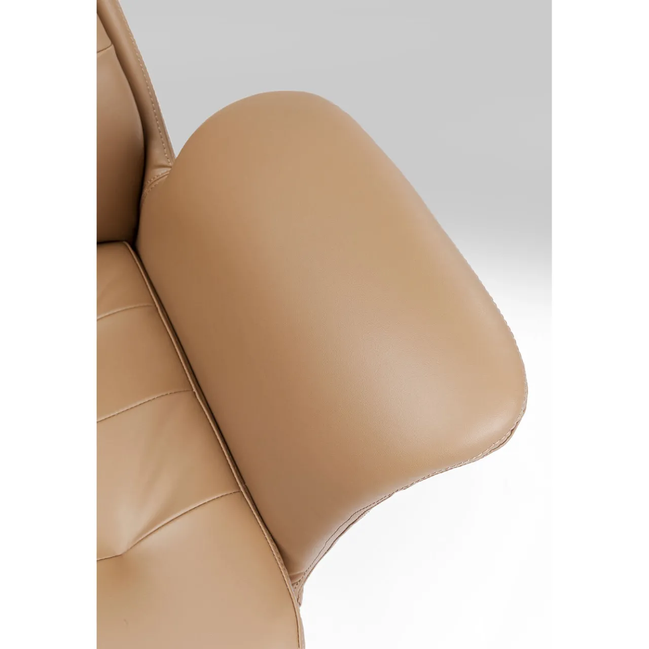 KARE Design Chaise De Bureau Pivotante Brady Argente Hot