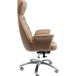 KARE Design Chaise De Bureau Pivotante Brady Argente Hot