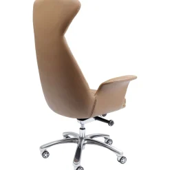 KARE Design Chaise De Bureau Pivotante Brady Argente Hot