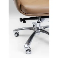 KARE Design Chaise De Bureau Pivotante Brady Argente Hot