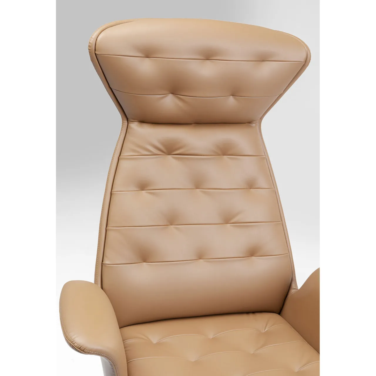 KARE Design Chaise De Bureau Pivotante Brady Argente Hot