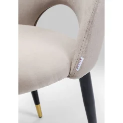 KARE Design Chaise Iris Velours Beige Online