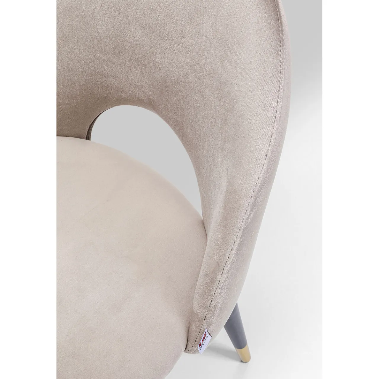KARE Design Chaise Iris Velours Beige Online