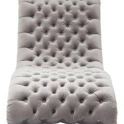 KARE Design Chaise Longue Desire Velours Argente Sale
