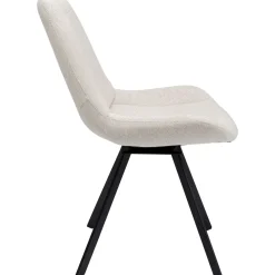KARE Design Chaise Pivotante Blade Creme Best