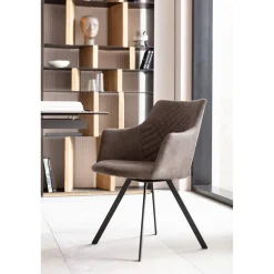 KARE Design Chaise Pivotante Coco Anthracite Outlet