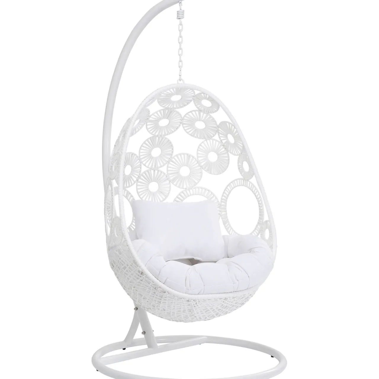KARE Design Chaise Suspendue Ibiza Blanc Discount