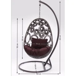 KARE Design Chaise Suspendue Ibiza Blanc Discount