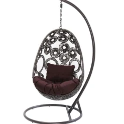 KARE Design Chaise Suspendue Ibiza Marron Discount
