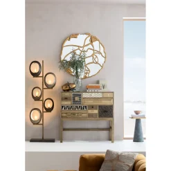KARE Design Commode Haute Chalet Dore 13 Tiroirs Discount