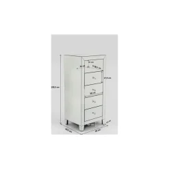 KARE Design Commode Haute Luxury 5-Tiroirs