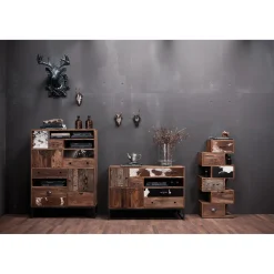KARE Design Commode Haute Rodeo 3 Portes,8 Tiroirs Sale