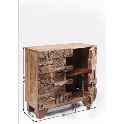 KARE Design Commode Shanti Puzzle Surprise Nature Hot