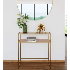 KARE Design Console Loft Dore 85X80Cm New