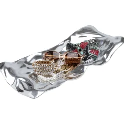 KARE Design Coupe Décorative Jade Argente 48X22Cm Online