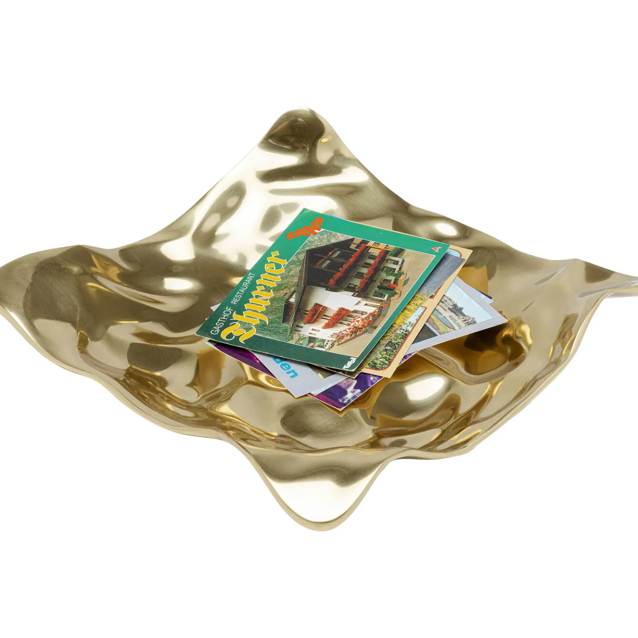 KARE Design Coupe Décorative Jade Dore 31X29Cm Best