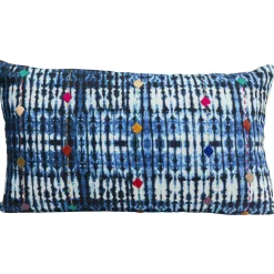 KARE Design Coussin Desna Patchwork Bleu 60X35Cm Online