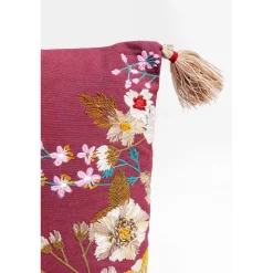 KARE Design Coussin Embroidery Blossom 50X50Cm Online