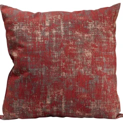 KARE Design Coussin Glossy Shine Rouge 60X60Cm Clearance