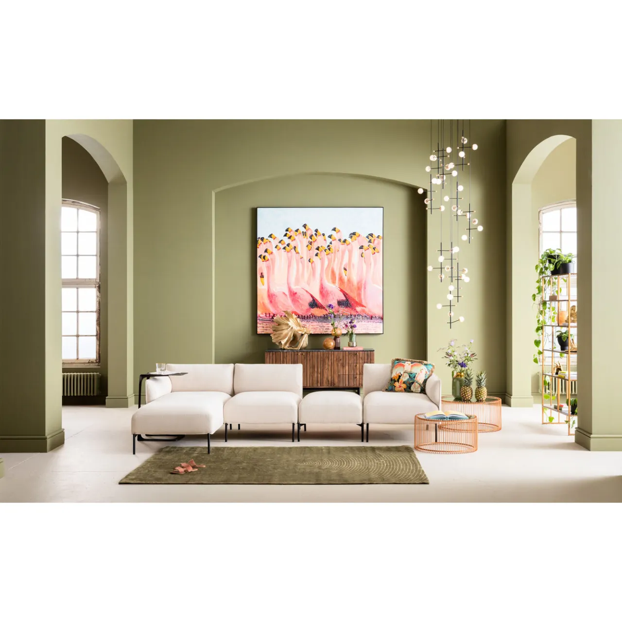 KARE Design Coussin Parrots Life 45X45 Online