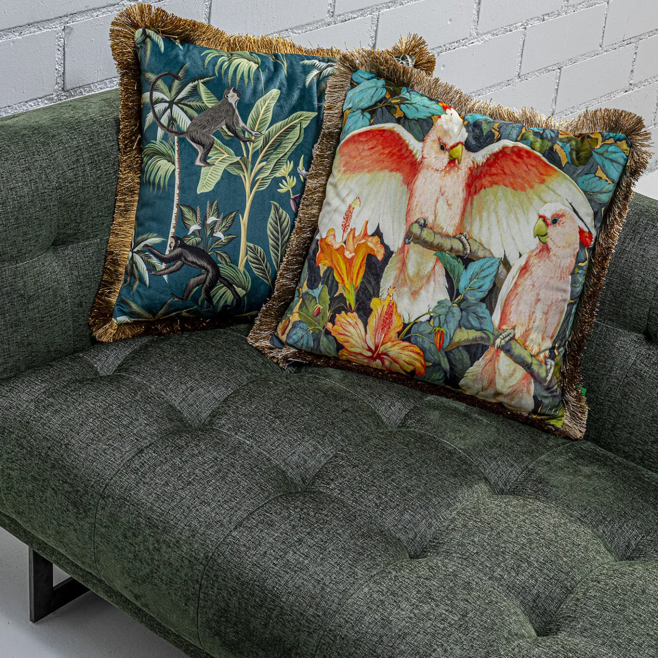 KARE Design Coussin Parrots Life 45X45 Online