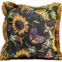 KARE Design Coussin Sunflower Fringe 45X45Cm New
