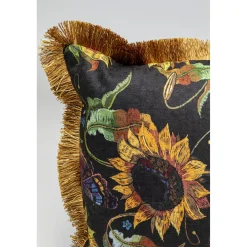 KARE Design Coussin Sunflower Fringe 45X45Cm New