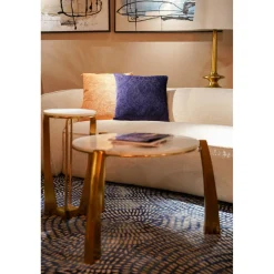 KARE Design Coussin Tara Bleu 45X45Cm Clearance