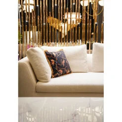 KARE Design Coussin Tiger Chain Noir 45X45Cm Hot