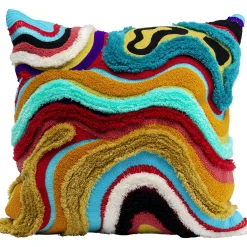 KARE Design Coussin Waves Multi 45X45Cm Sale