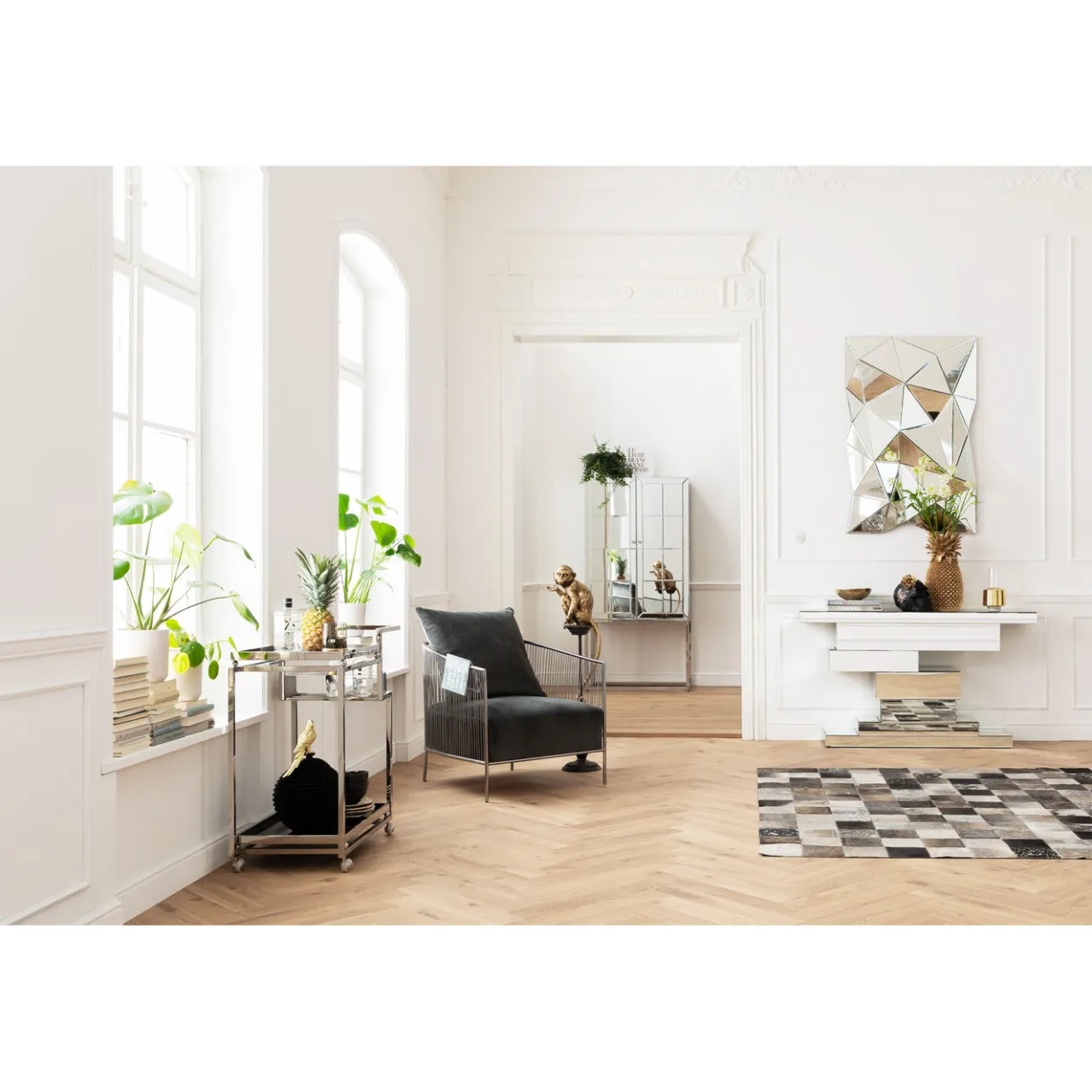 KARE Design Desserte Barfly Chrome Sale