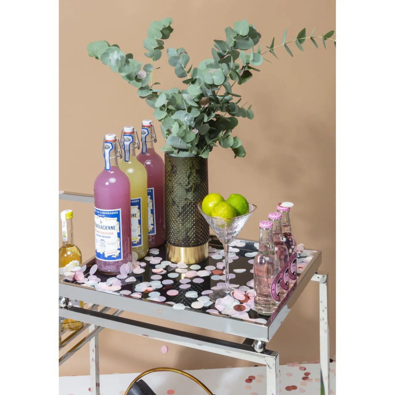 KARE Design Desserte Barfly Chrome Sale