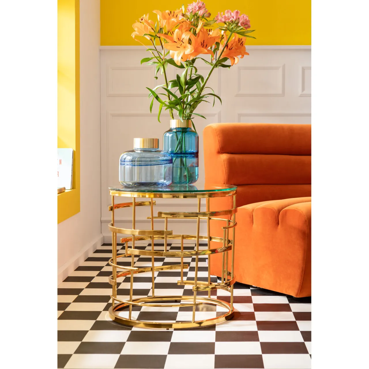 KARE Design Element D Assise Wave Orange Online
