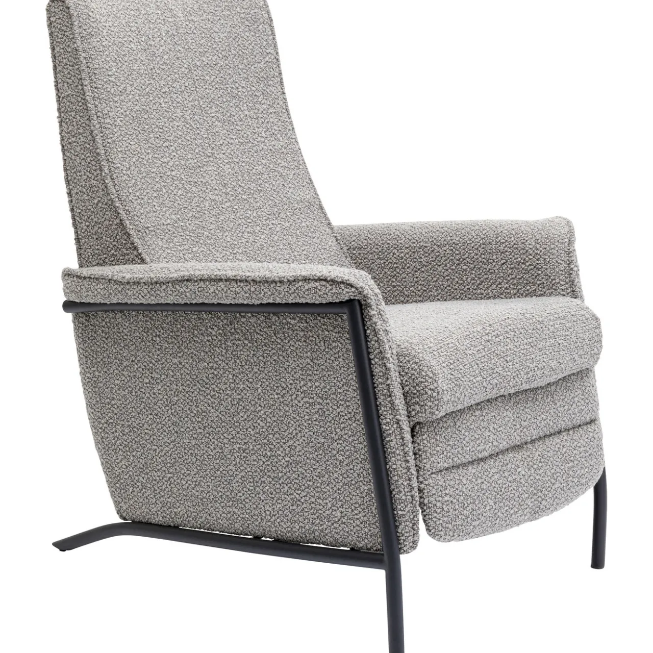 KARE Design Fauteil Relax Lazy Gris Outlet