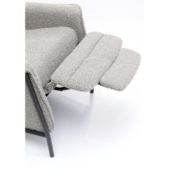 KARE Design Fauteil Relax Lazy Gris Outlet