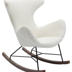 KARE Design Fauteuil À Bascule Balance Blanc Online