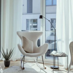KARE Design Fauteuil À Bascule Balance Blanc Online