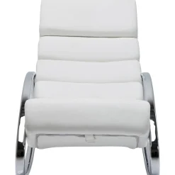 KARE Design Fauteuil À Bascule Manhattan Blanc Sale