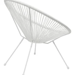 KARE Design Fauteuil Acapulco Blanc