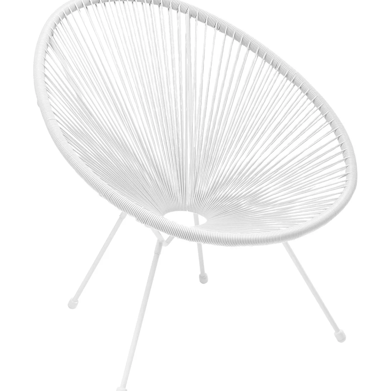 KARE Design Fauteuil Acapulco Blanc