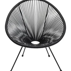 KARE Design Fauteuil Acapulco Noir Outlet